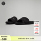 lululemon丨restfeel slide 女士拖鞋 *徽標款 LW9FO8S 黑/黑/黑 36.5