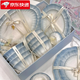 器樹(shù)碗具套裝2025新款家用餐具高顏值喬遷送禮陶瓷碗盤(pán)餐具套裝 4人食配湯碗【禮盒裝】 18件套