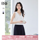 歐莎（OSA）雪紡吊帶背心女內(nèi)搭夏季2025年新款v領(lǐng)外穿遮肚顯瘦上衣薄 白色 L