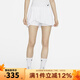 耐克（NIKE）女子短裙夏季速干褶裥網(wǎng)球運動(dòng)半身裙不對稱(chēng)百褶裙(含打底) DR6850-100 M