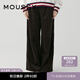 moussy 新品燈芯絨軟糯闊腿休閑褲女028GAZ30-6300 060棕色 M