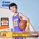 喬丹男童籃球套裝兒童全碼夏運(yùn)動(dòng)兩件套小孩訓(xùn)練服 朝霞紫/朝霞紫 150