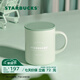 星巴克（Starbucks）杯子 綠色Logo款不銹鋼馬克杯 咖啡水杯 320ml男女中秋國慶禮物