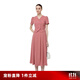 歌莉婭歐若風(fēng)套裝女兩件套2025年新款醋酸小香風(fēng)外套a型半裙1E4LAB010 15R深粉紅 S
