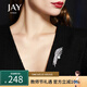 Jay大衣胸針高檔女毛衣胸花送長(zhǎng)輩送媽媽生日禮物老師教師節(jié)禮物