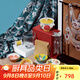 JOYYE茶具整套家用客廳節日禮物輕奢布衣情高檔功夫茶壺杯節日伴手禮 套16布衣情茶具套裝