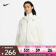 耐克（NIKE）女子OVERSIZE風(fēng)全長(zhǎng)拉鏈開(kāi)襟加絨連帽衫 SPORTSWEAR DQ5759-133 L