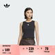 adidas簡(jiǎn)約舒適自帶胸墊運(yùn)動(dòng)背心女裝夏季新款阿迪達(dá)斯官方三葉草   黑色   M