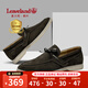 楓葉（leaveland）樂福鞋男秋季新品英倫風(fēng)一腳蹬商務(wù)休閑鞋透氣防滑經(jīng)典休閑皮鞋男 深棕色（皮鞋碼） 41