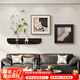 致匠心石來(lái)運(yùn)轉(zhuǎn)中古風(fēng)客廳裝飾畫(huà)高級(jí)感沙發(fā)背景墻掛畫(huà)浮雕立體感組合畫(huà) A款-FZH07+FZH21仿真綠植+兔子白 100*15/40*40/40*40cm 3cm厚無(wú)框畫(huà)【松木內(nèi)框】 立體款精雕砂巖畫(huà)