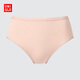 優(yōu)衣庫女裝莫代爾混紡短褲/高腰三角內褲25秋冬新款479200 31 米色 L /160/88