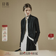 日著(zhù)原創(chuàng  )女裝2024年秋季新款高級感長(cháng)袖西裝小眾中式短款外套 游黑 XL