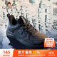 駱駝（CAMEL）男鞋戶外防潑水輕量緩震慢跑步運動鞋子  A13230L4855 黑色 43