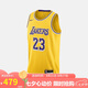 耐克NIKE男 洛杉磯湖人隊(duì) 籃球運(yùn)動背心 DN2009-733 黃L