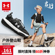 安德瑪（Under Armour）男女童防滑耐磨透氣網(wǎng)面戶(hù)外鞋兒童生活戶(hù)外鞋2521812 黑色 36