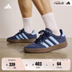 adidas「T頭鞋」BARREDA休閑板鞋德訓(xùn)鞋男春季新款阿迪達(dá)斯輕運(yùn)動 深藍(lán)/亮光藍(lán)/樹脂黃   42