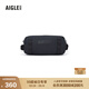 AIGLE【春夏新品】艾高休閑包戶(hù)外郊游便攜可調節斜挎包中性 黑色 BH402 000