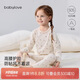 babylove女寶寶分體內衣套裝春秋季純棉家居服秋衣褲嬰幼兒兩件套甜美衣服