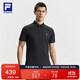 FILA 斐樂(lè )官方大滿(mǎn)貫POLO男子短袖25新款網(wǎng)球運動(dòng)防曬上衣針織POLO衫