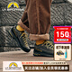 LA SPORTIVA TX2 城市戶(hù)外休閑鞋輕量徒步鞋登山鞋攀巖接近鞋男女款 碳灰/黃 牛皮版（建議拍大1碼） 43