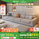 簡昕布藝沙發(fā)客廳2025新款直排小戶型沙發(fā)現(xiàn)代簡約棉麻沙發(fā)F6688