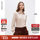 朗姿白襯衣高級感長(cháng)袖內搭打底上衣女春季新款通勤氣質(zhì)襯衫 霧霾粉色2 S