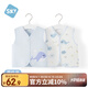 舒貝怡2件裝兒童馬甲新春季嬰兒衣服背心男女寶寶坎肩馬夾上衣藍色66CM