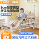 淞梓護理床老人家用多功能醫用養老院病床康復手動(dòng)升降翻身可大小便A1 【視頻同款】全曲全翻防側滑防下滑【至尊床墊】
