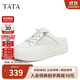 他她（TATA）休閑穆勒鞋2025夏季W(wǎng)JN27BH5 白色 38
