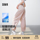 森馬（Semir）防曬休閑褲女25夏季一褲兩穿闊腿褲涼感褲子109325127003