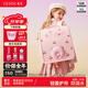 GERM書包小學(xué)生超輕護(hù)脊女孩兒童1-3年級幼升小大容量防下墜 粉粉櫻桃