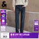 杰克·瓊斯（JACK&JONES）25年男裝秋季牛仔褲男903直筒深藍牛仔休閑褲子品牌男褲四季恒溫 A13深牛仔藍 38 190 W38/L34
