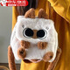 幻鯊毛絨包包女暹羅貓小逗泥單肩雙肩學(xué)生玩偶背包實(shí)用生日禮物斜挎包 暹羅貓包包-白色