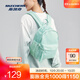 斯凱奇（Skechers）男女同款雙肩背包潮流書(shū)包休閑旅行背包L323U160 清風(fēng)綠/02QQ 均碼