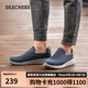 斯凱奇（SKECHERS）七夕禮物男鞋夏季透氣一腳蹬健步鞋軟底休閑運動(dòng)鞋54626