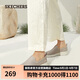 斯凱奇（SKECHERS）女鞋夏季透氣懶人一腳蹬健步鞋輕便軟底百搭休閑運(yùn)動(dòng)鞋15600