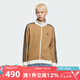 阿迪達斯 （adidas）三葉草外套男女  2025春季新款復古時尚潮流運動休閑針織夾克 KB8952 L