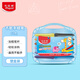 馬培德（Maped）兒童大頭塑料蠟筆 幼兒學(xué)生不臟手繪彩蠟筆 初學(xué)美術(shù)彩繪涂鴉畫(huà)筆 861921CH粗桿【12色/塑盒裝】
