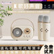 JOJOCAT復古K歌音響C20藍牙音箱送女生日禮物伴手禮品儀式感兒童家庭ktv聲卡修音便攜話(huà)筒麥克風(fēng)一體TF卡 雙麥旗艦款|奶油黃|重低音藍牙音箱+K歌麥克風(fēng)