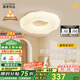 鹿家良品（LUUGAA）曲奇臥室吸頂燈奶油風(fēng)臥室燈主臥客廳燈云朵兒童房全光譜護(hù)眼燈具 【薦】全光譜40cm三色光50W