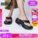 melissa梅麗莎Free2.0女夏新款果凍拖鞋35875 黑色 37