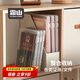 霜山家用證件收納盒A4透明檔案盒重要文件戶(hù)口本箱資料試卷收納袋 【A4】3個(gè) 31.7*23.9*2.3cm
