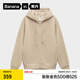 蕉內(nèi)（Bananain）【趙露思同款】非常服503Relax男女針織連帽休閑外套百搭顯瘦衛(wèi)衣 【明星同款】杏卡其 M