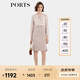 PORTS寶姿修身魚尾裙秋季新款時(shí)尚印花連衣裙ALD9D012LWP096 CAME1 MIX L (8)