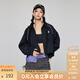 KAMA卡瑪戶(hù)外短款外套女登山服新款防曬衣辣妹風(fēng)棒球服小個(gè)子潮流上衣 黑色（夏款） S