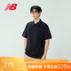 NEW BALANCE25年男款休閑百搭舒適POLO短袖N(xiāo)FF27011 BK L