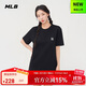 MLB短袖T恤男女時(shí)尚秋季休閑經(jīng)典純色圓領(lǐng)25新款3ATSB0153-50BKS-L