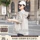 絲柏舍連帽外套2025秋裝新款女抽繩長(cháng)袖顯瘦拉鏈寬松休閑上衣