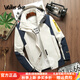 Walker Shop品牌高端戶外沖鋒衣三合一抓絨防風登山服防雨保暖外套男女同款 象牙白男款 XL
