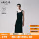 艾諾絲雅詩(shī)【商場(chǎng)同款】2025春季新品三醋酸法式絲絨連衣裙背心裙女40129051 黑色 M